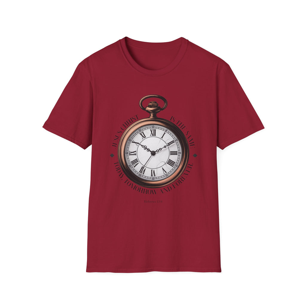 Vintage Pocket Watch T-Shirt, Unisex Graphic Tee, Timeless Gift, Casual Summer Wear, Retro Style Tee