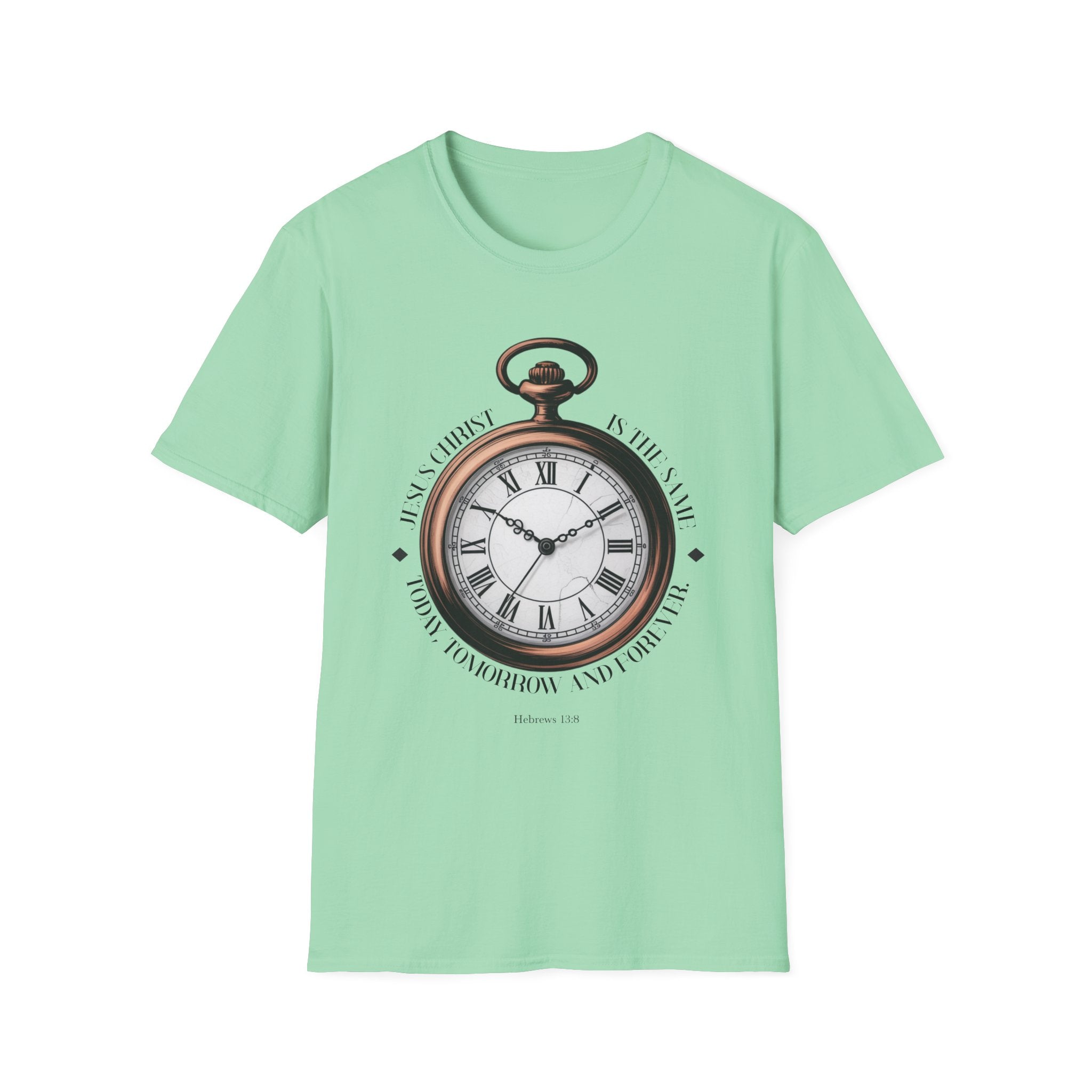 Vintage Pocket Watch T-Shirt, Unisex Graphic Tee, Timeless Gift, Casual Summer Wear, Retro Style Tee