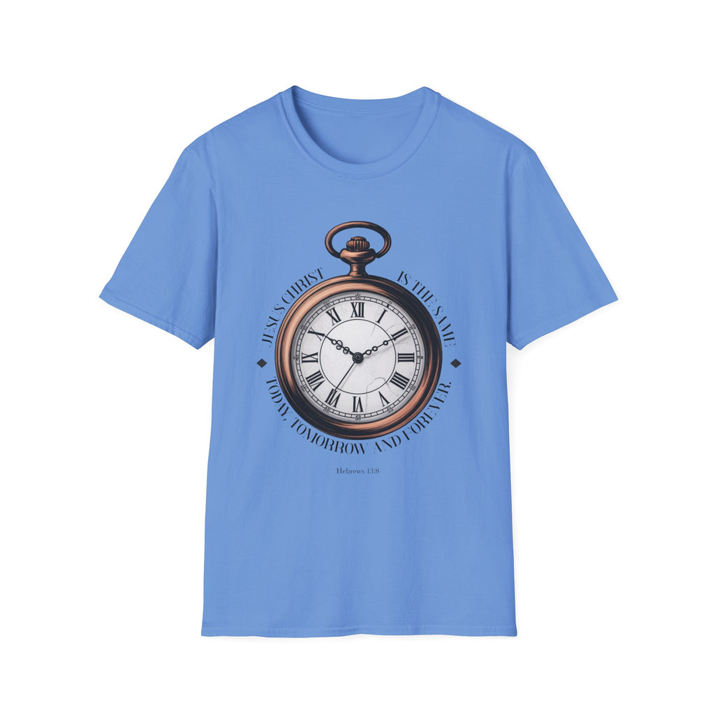 Vintage Pocket Watch T-Shirt, Unisex Graphic Tee, Timeless Gift, Casual Summer Wear, Retro Style Tee
