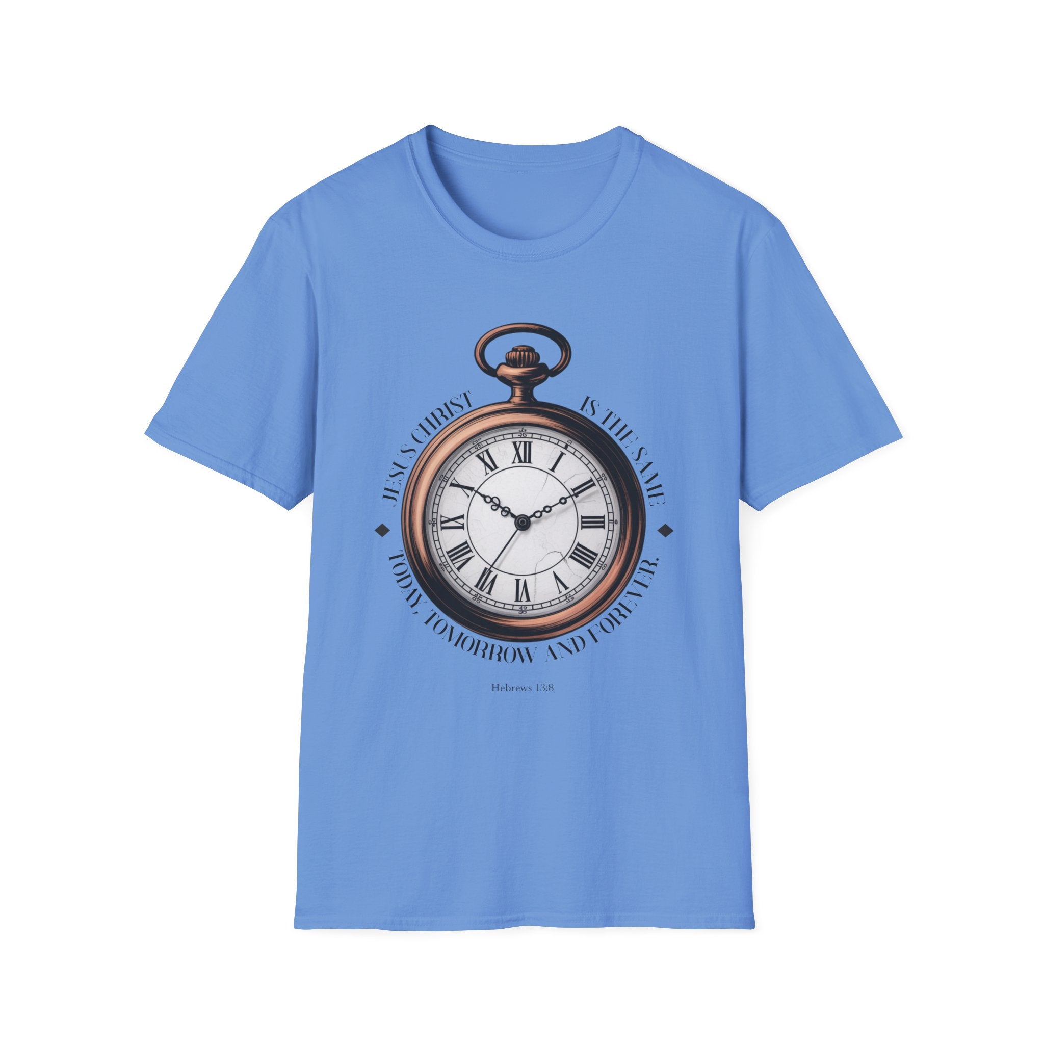 Vintage Pocket Watch T-Shirt, Unisex Graphic Tee, Timeless Gift, Casual Summer Wear, Retro Style Tee