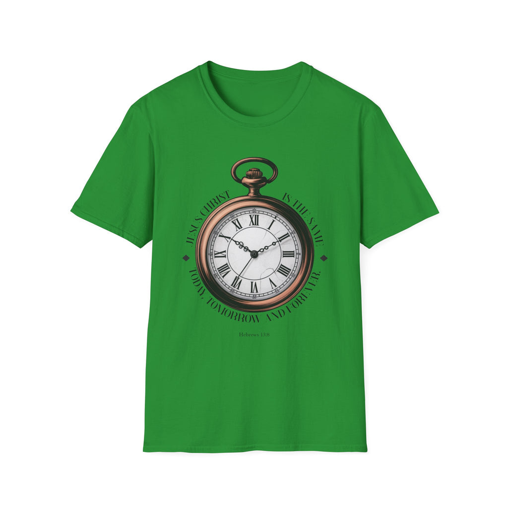 Vintage Pocket Watch T-Shirt, Unisex Graphic Tee, Timeless Gift, Casual Summer Wear, Retro Style Tee