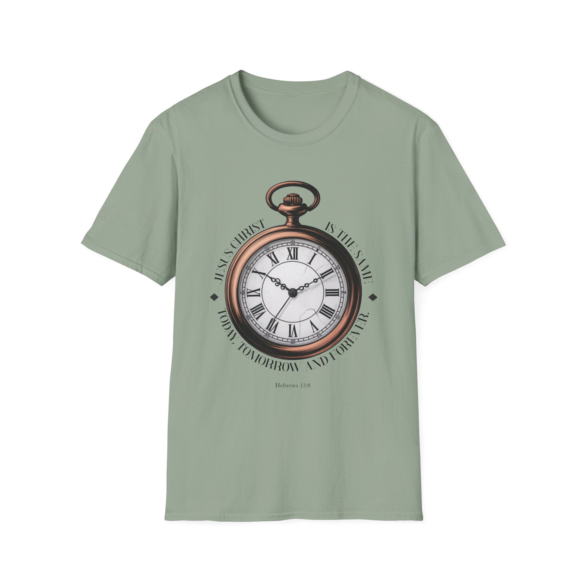 Vintage Pocket Watch T-Shirt, Unisex Graphic Tee, Timeless Gift, Casual Summer Wear, Retro Style Tee