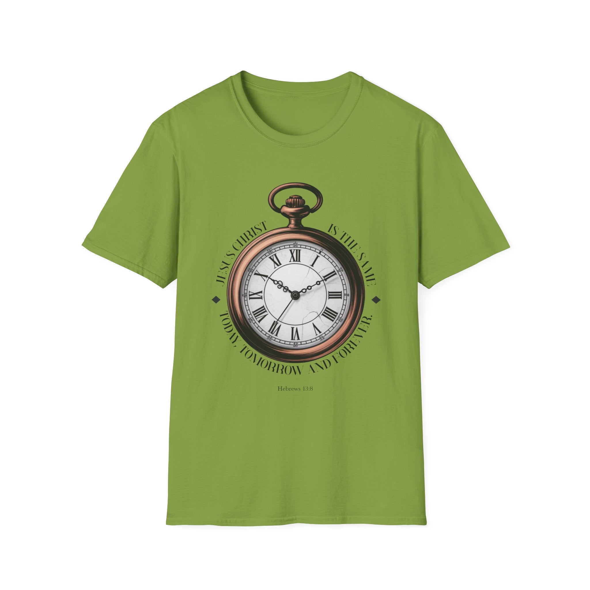 Vintage Pocket Watch T-Shirt, Unisex Graphic Tee, Timeless Gift, Casual Summer Wear, Retro Style Tee