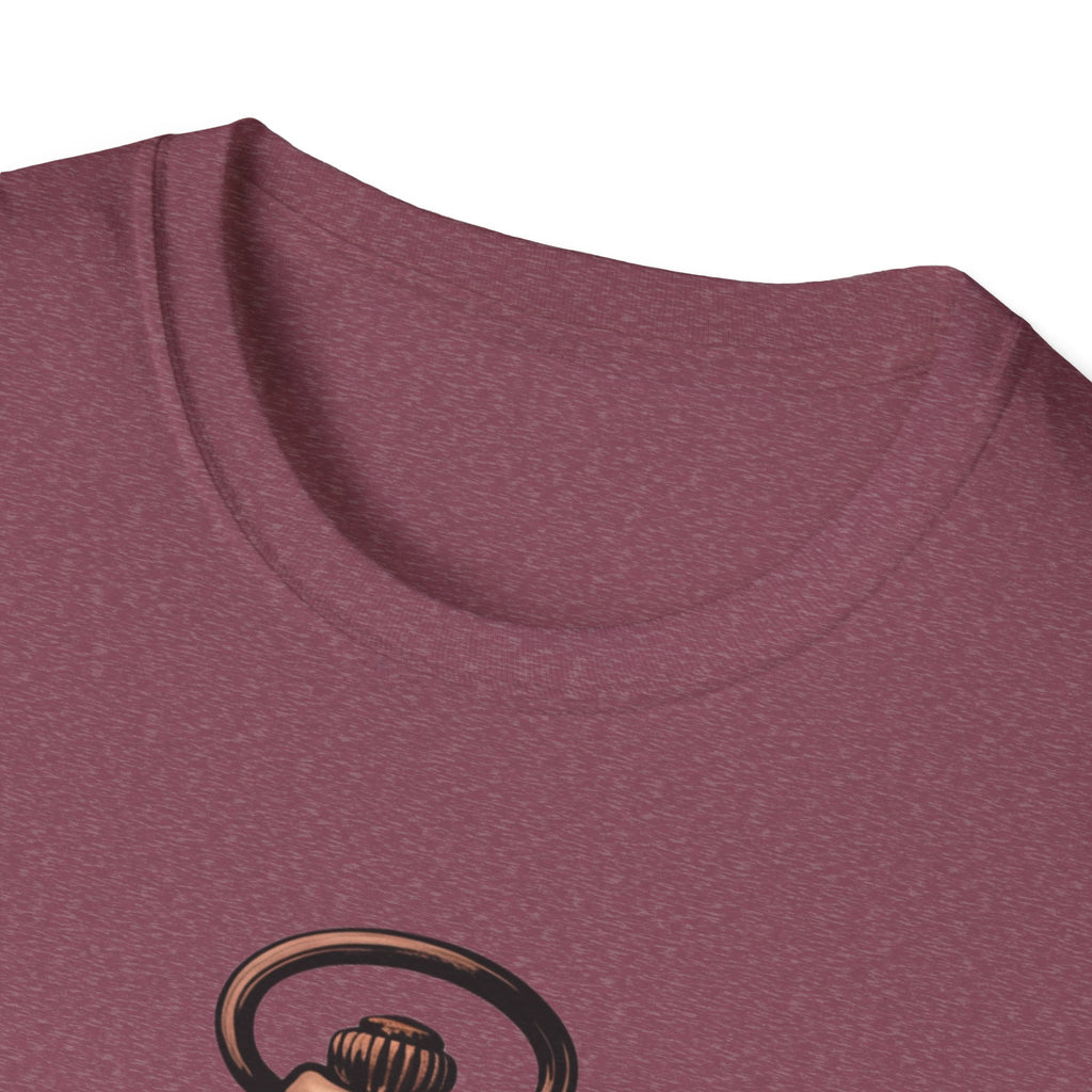 Vintage Pocket Watch T-Shirt, Unisex Graphic Tee, Timeless Gift, Casual Summer Wear, Retro Style Tee