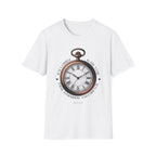 Vintage Pocket Watch T-Shirt, Unisex Graphic Tee, Timeless Gift, Casual Summer Wear, Retro Style Tee