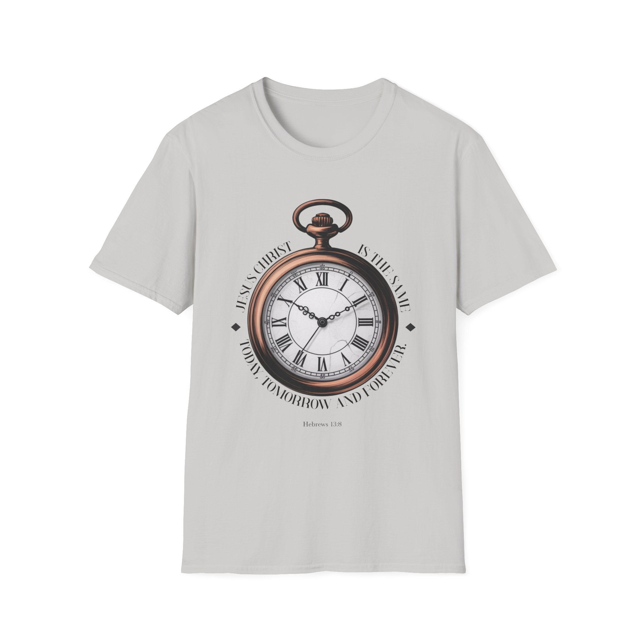 Vintage Pocket Watch T-Shirt, Unisex Graphic Tee, Timeless Gift, Casual Summer Wear, Retro Style Tee