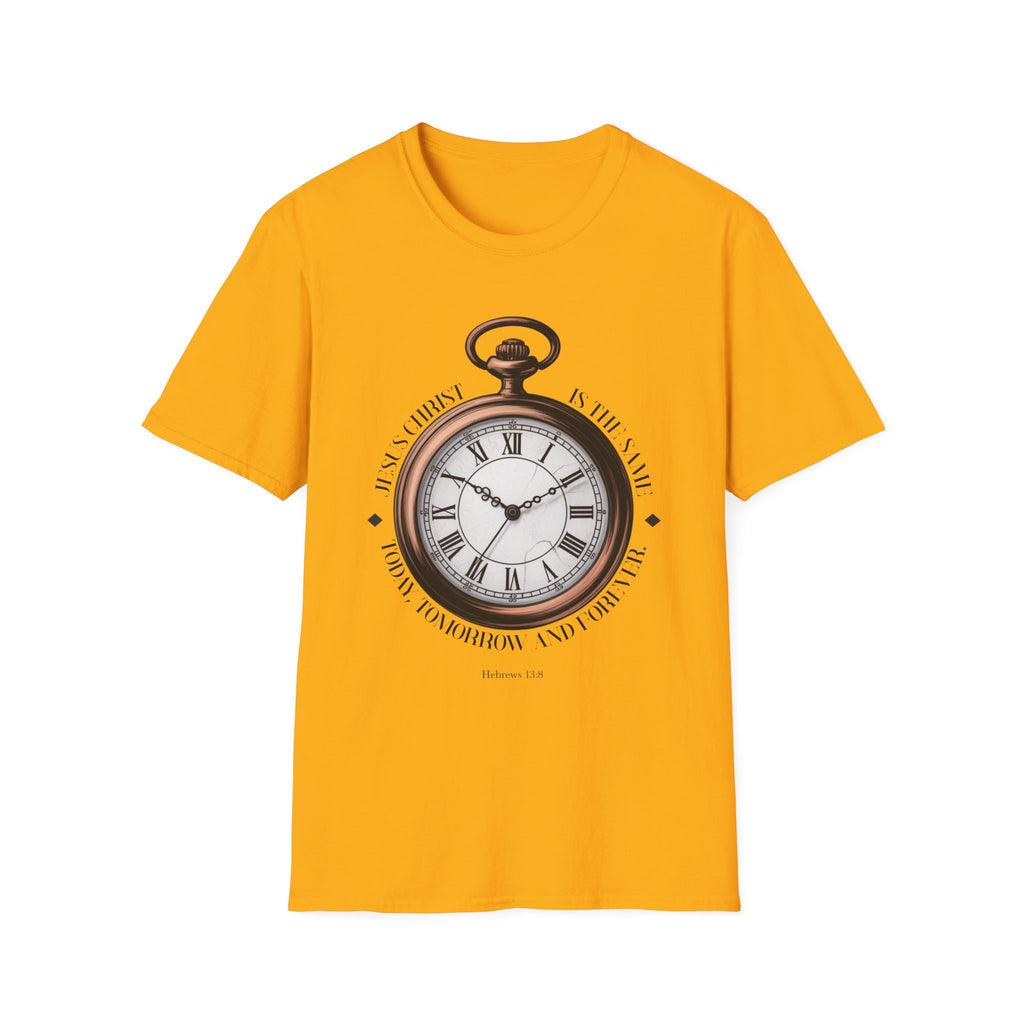 Vintage Pocket Watch T-Shirt, Unisex Graphic Tee, Timeless Gift, Casual Summer Wear, Retro Style Tee