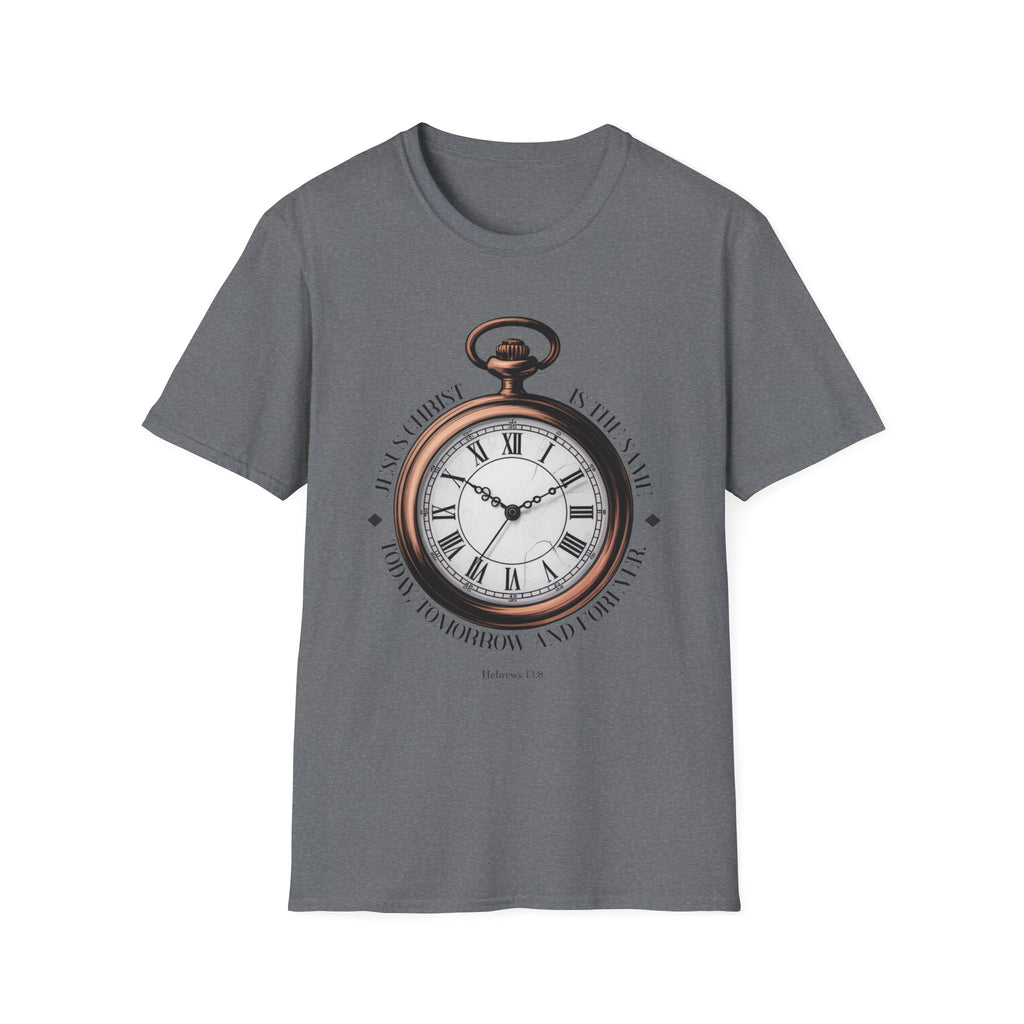 Vintage Pocket Watch T-Shirt, Unisex Graphic Tee, Timeless Gift, Casual Summer Wear, Retro Style Tee