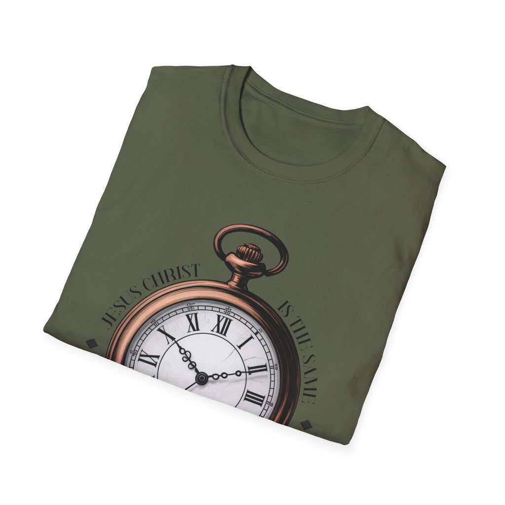 Vintage Pocket Watch T-Shirt, Unisex Graphic Tee, Timeless Gift, Casual Summer Wear, Retro Style Tee